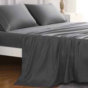 NEW - Dark Grey Twin XL Sheet Set